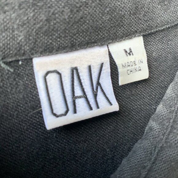 Oak NYC Long Sleeve Button Up - 100% Cotton - Picture 3 of 11